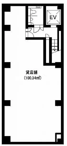 レクス浅草の基準階図面