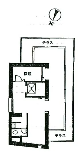 新赤坂ビルの基準階図面