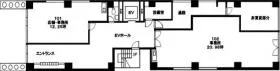 中尾ビルの基準階図面
