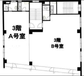 サウスセントラルビルの基準階図面