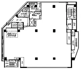 FAIR WIND 高田馬場ビルの基準階図面