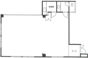 SIT西新宿ビルの基準階図面