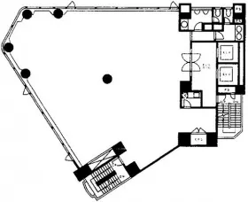 CRD Ebisu 1stの基準階図面