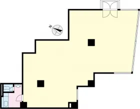 プレステージ三軒茶屋の基準階図面