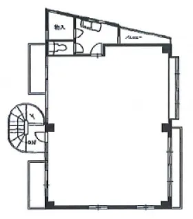 K・I・Tビルの基準階図面