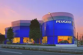 仮)尾山台ショールームビルの外観