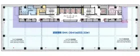 ラティス青山スクエアの基準階図面
