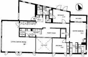 TOMY’S HOUSEビルの基準階図面
