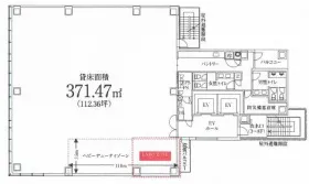 PMO新日本橋ビルの基準階図面