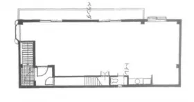 三泉社ビルの基準階図面