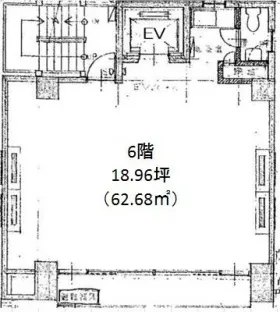 MMⅢビルの基準階図面
