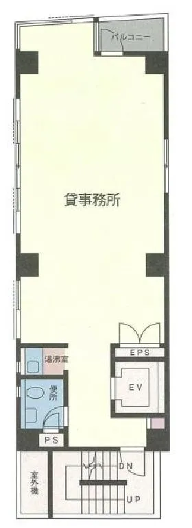 スリースタービルの基準階図面