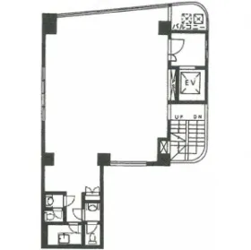 第一石川ビルの基準階図面