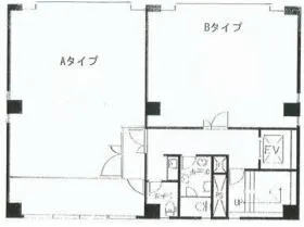 早川ビルの基準階図面