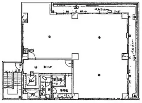 NTビルの基準階図面