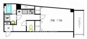 マイム麻布ビルの基準階図面