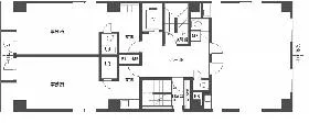 大橋ビルの基準階図面