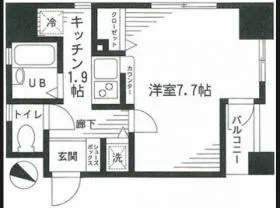 メインステージ六本木の基準階図面