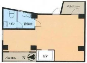 二進ビルの基準階図面