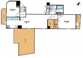 日興ロイヤルパレス西麻布の基準階図面