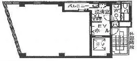 ACN秋葉原(旧Greiz AKIHABARA Bldg.)ビルの基準階図面