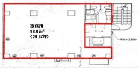 渋谷第一ビルの基準階図面
