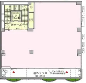 仮)上野KS新築計画の基準階図面