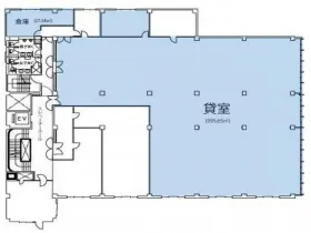 雷門第1ビルの基準階図面