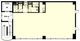 UNOビルの基準階図面