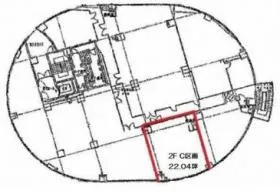 ピエールシークルの基準階図面