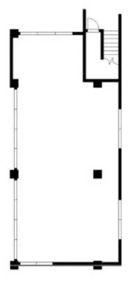 蔵王ビルの基準階図面