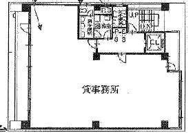 日本橋イヅミビルの基準階図面