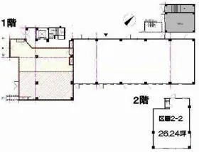 豊栄ビルの基準階図面