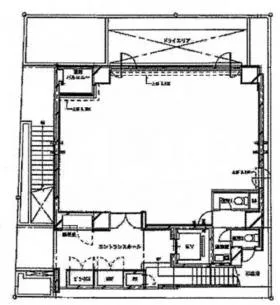 紀文第二ビルの基準階図面