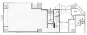 AidiA Shibuyaビルの基準階図面