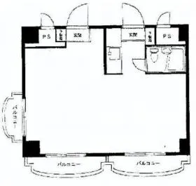 ヒルクレスト駒込の基準階図面