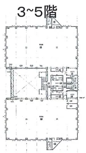 南町田5丁目ビルの基準階図面