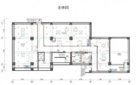 シティ市ヶ谷ビルの基準階図面