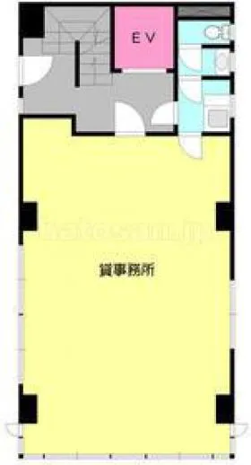 パール明石の基準階図面