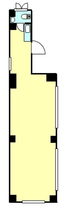 赤羽KMビルの基準階図面