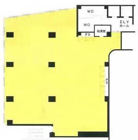 小金井本町ビルの基準階図面