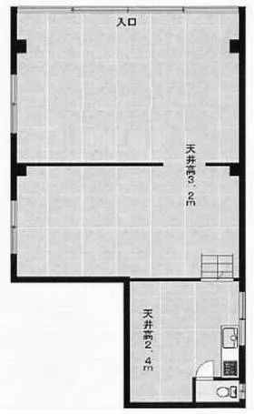 小林ビルの基準階図面