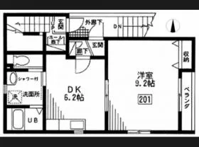 エトワール三田の基準階図面