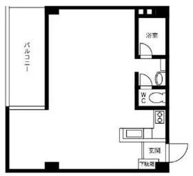 クレセントプラザの基準階図面