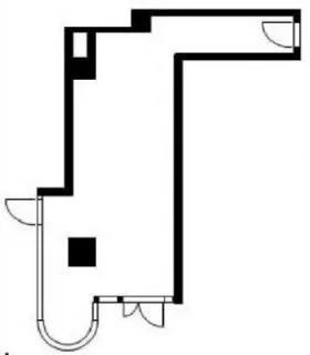 YKB御苑の基準階図面