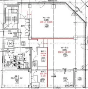 新松戸センタービルの基準階図面