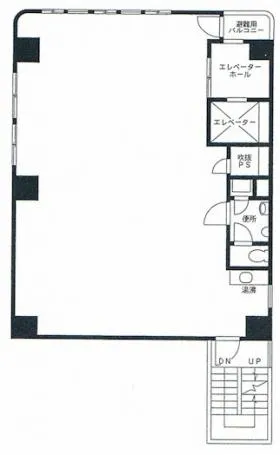 ヴァンテアンビルの基準階図面