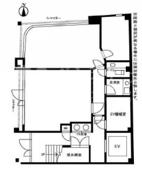 G.Tビルの基準階図面