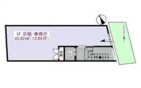Sugarビルの基準階図面