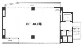 MINOTOMI BUILDの基準階図面